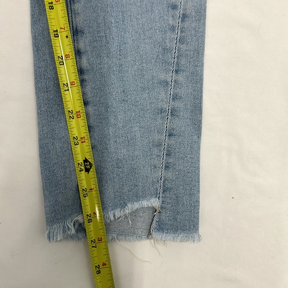 Paige High Rise Sarah Slim Jeans Size 31 - Picture 2 of 7